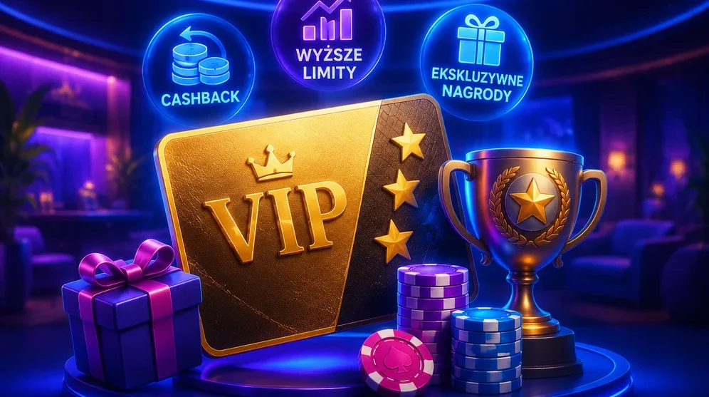 Złota karta VIP z gwiazdkami i trofeum nagród